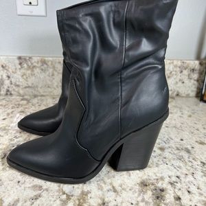 Dolce Vita Nior Slouch Block Heel Ankle Bootie CHOOSE SIZE NEW